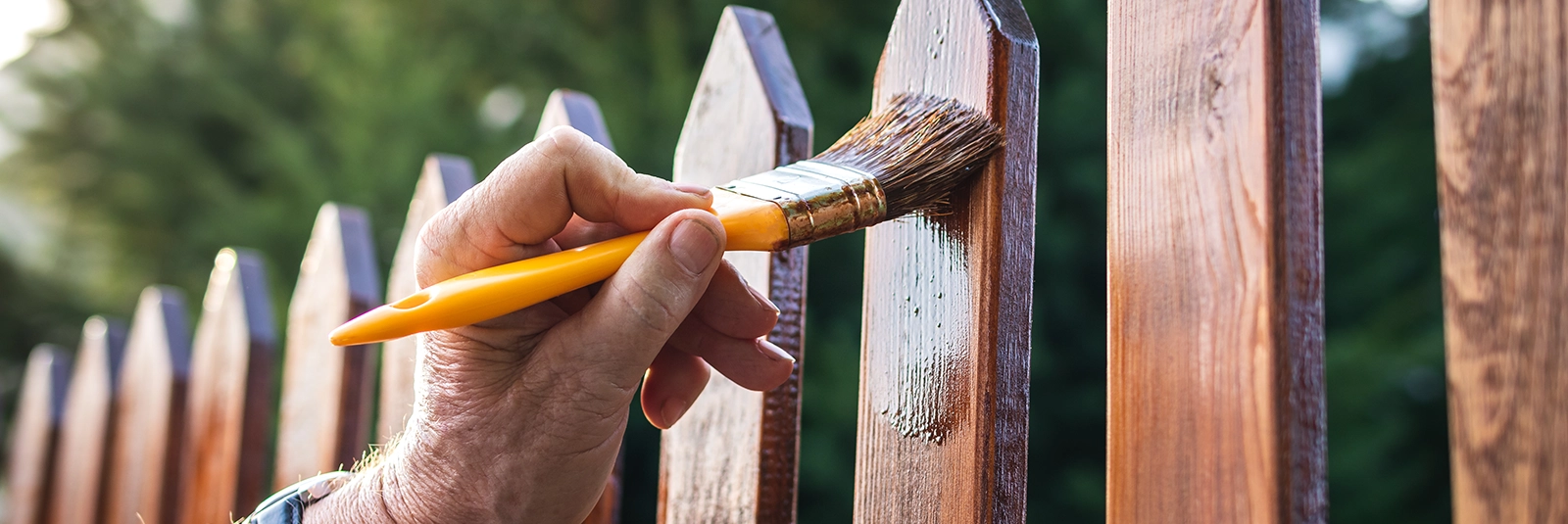Fence Staining